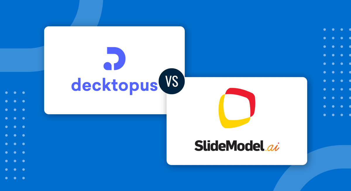SlideModel AI vs Decktopus AI guide