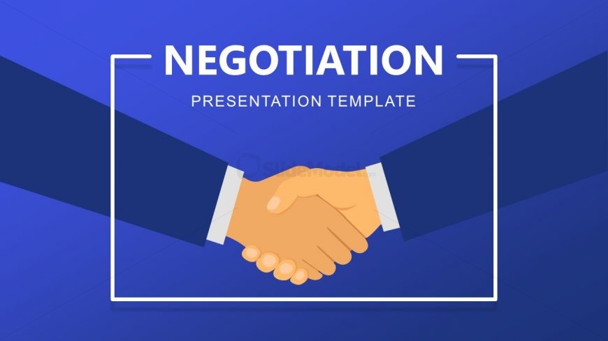PowerPoint Scene Illustration Handshake Templates