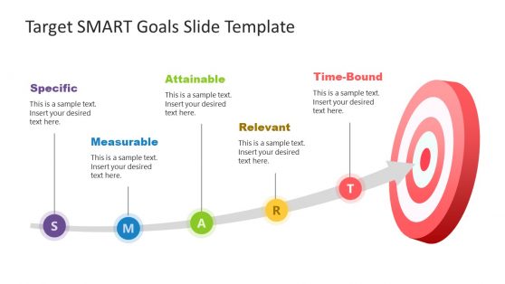 Target SMART Goals PowerPoint Template