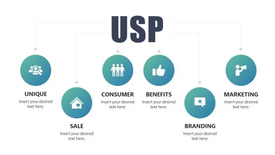 Editable USP PowerPoint Slide Template