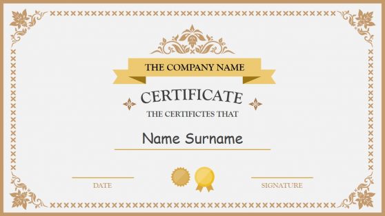 PPT Quick Certificate Presentation